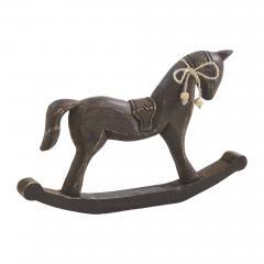 89965-Dark-Wooden-Rocking-Horse-9.5x15x1.5-image-2