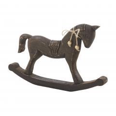 89965-Dark-Wooden-Rocking-Horse-9.5x15x1.5-image-3