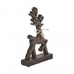 89966-Woodland-Winter-Dark-Wooden-Reindeer-11x7x2-image-2