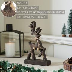 89966-Woodland-Winter-Dark-Wooden-Reindeer-11x7x2-image-4