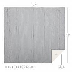 90237-Sawyer-Mill-Blue-Ticking-Stripe-King-Quilt-Coverlet-105Wx95L-3pc-Bundle-Coverlet-Shams-image-5