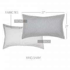 90237-Sawyer-Mill-Blue-Ticking-Stripe-King-Quilt-Coverlet-105Wx95L-3pc-Bundle-Coverlet-Shams-image-7