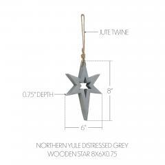 89976-Northern-Yule-Distressed-Grey-Wooden-Star-8x6x0.75-image-3