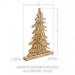 89978-Winter-Wonder-Brushed-Gold-Wooden-Tree-17x12x2-image-3