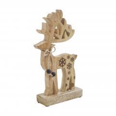89984-Natural-Wooden-Snowflake-Reindeer-11x6x2-image-2