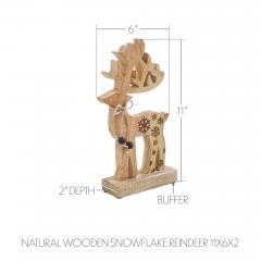 89984-Natural-Wooden-Snowflake-Reindeer-11x6x2-image-3