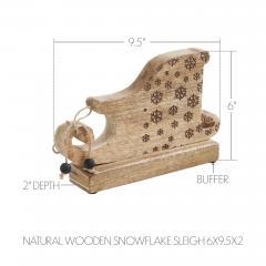 89988-Natural-Wooden-Snowflake-Sleigh-6x9.5x2-image-3
