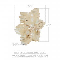 90009-Yuletide-Glow-Brushed-Gold-Wooden-Snowflake-7.75x7.75x1-image-3