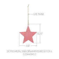 90024-Dotted-Metal-Star-Ornaments-Red-Set-of-6-5.25x4.8x0.2-image-3