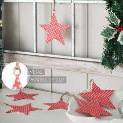 90024-Dotted-Metal-Star-Ornaments-Red-Set-of-6-5.25x4.8x0.2-image-4
