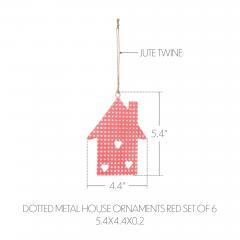 90025-Dotted-Metal-House-Ornaments-Red-Set-of-6-5.4x4.4x0.2-image-3