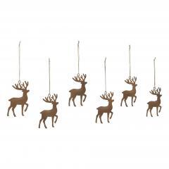 90034-Rust-Reindeer-Metal-Ornament-Set-of-6-5-inch-image-2