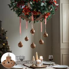 90036-Rust-Bell-Metal-Ornament-Set-of-6-2.5-3.25-inch-image-4