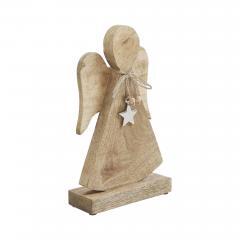 90076-Metal-Star-Natural-Wooden-Angel-10.75x6.25x2.5-image-2