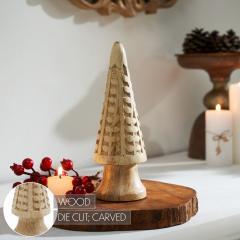 90079-Natural-Wooden-Carved-Cone-Tree-Medium-8.25x3x3-image-4