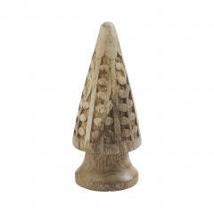 90080-Natural-Wooden-Carved-Cone-Tree-Small-7.25x3x3-image-2