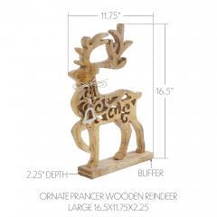 90083-Ornate-Prancer-Wooden-Reindeer-Large-16.5x11.75x2.25-image-3