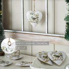 90050-Floral-Finch-Metal-Ornament-Set-of-6-4-inch-image-4