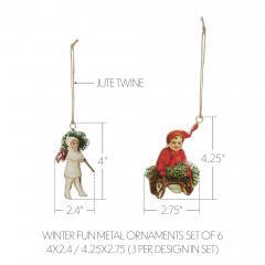 90047-Winter-Fun-Metal-Ornaments-Set-of-6-4-4.25-inch-image-3