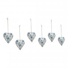 90052-Cottage-Blue-Floral-Metal-Ornament-Set-of-6-4-inch-image-2