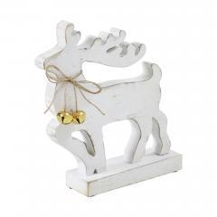 90108-Winter-Walk-Distressed-White-Wooden-Reindeer-Large-10x9x2.5-image-2
