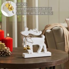 90109-Winter-Walk-Distressed-White-Wooden-Reindeer-Small-8x7x2.5-image-4