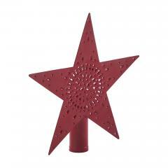 90053-Punched-Metal-Star-Tree-Topper-Barn-Red-6.75x6.75x1-image-2
