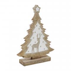 90121-White-Washed-Winter-Frolic-Natural-Wooden-Tree-12x9x2.5-image-2