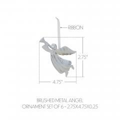 90128-Brushed-Metal-Angel-Ornament-Set-of-6-2.75x4.75x0.25-image-3