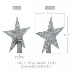 90054-Punched-Metal-Star-Tree-Topper-Galvanized-6.75x6.75x1-image-5