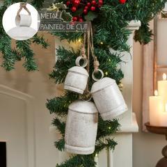 90134-White-Washed-Gold-Glitter-Metal-Bell-Set-of-3-4.5-5.75-7.5-inch-image-4