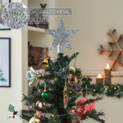 90054-Punched-Metal-Star-Tree-Topper-Galvanized-6.75x6.75x1-image-6