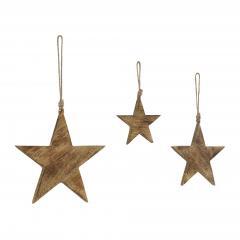 90141-Distressed-Dark-Wooden-Star-Ornament-Set-of-3-5.5-8-10-inch-image-2