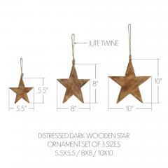 90141-Distressed-Dark-Wooden-Star-Ornament-Set-of-3-5.5-8-10-inch-image-3