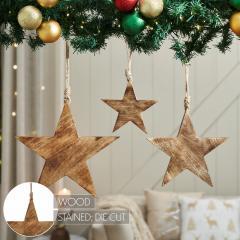 90141-Distressed-Dark-Wooden-Star-Ornament-Set-of-3-5.5-8-10-inch-image-4
