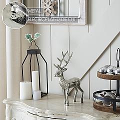 90129-Shiny-Silver-Reindeer-Figurine-12x8x2.75-image-4