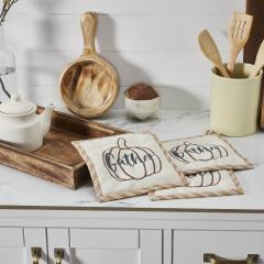 90439-Fall-Autumn-Pumpkin-Gather-Trivet-Set-of-3-8x8-Inch-Hot-Pads-for-Kitchen-Countertop-Dining-Table-Decor-Harvest-Themed-Home-Decor-6-PC-BOGO-Bundle-image-3