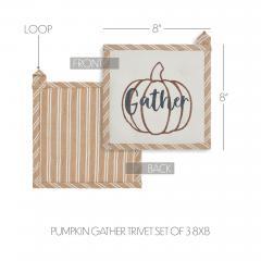 90439-Fall-Autumn-Pumpkin-Gather-Trivet-Set-of-3-8x8-Inch-Hot-Pads-for-Kitchen-Countertop-Dining-Table-Decor-Harvest-Themed-Home-Decor-6-PC-BOGO-Bundle-image-4
