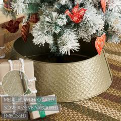 90061-Lattice-Metal-Tree-Collar-Antique-Gold-7.5x24x24-image-4