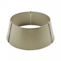 90064-Lattice-Metal-Tree-Collar-Antique-Gold-8x20x20-image-2