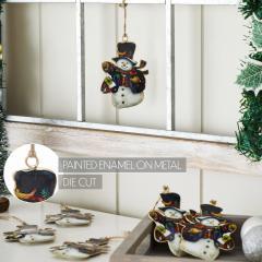 90048-Nature-s-Snowman-Metal-Ornament-Set-of-6-4.5-inch-image-4