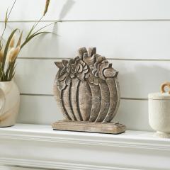 90480-Rustic-Farmhouse-Carved-Wooden-Floral-Crown-Pumpkin-Autumn-Fall-Harvest-Tabletop-Decor-8.5x8x2-Inch-2-PC-Bundle-image-3