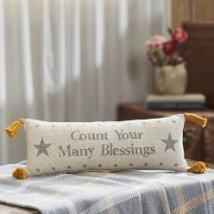 90488-Harvest-Blessings-Fall-Lumbar-Pillow-Count-Your-Many-Blessings-Woven-Decorative-Accent-Home-Decor-5x15-2-PC-Bundle-image-3