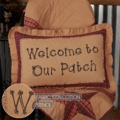 90495-Landon-Welcome-to-Our-Patch-Farmhouse-Decorative-Throw-Pillow-14x22-Inch-Autumn-Fall-Harvest-Seasonal-Accent-Cushion-2-PC-Bundle-image-2