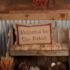 90495-Landon-Welcome-to-Our-Patch-Farmhouse-Decorative-Throw-Pillow-14x22-Inch-Autumn-Fall-Harvest-Seasonal-Accent-Cushion-2-PC-Bundle-image-3