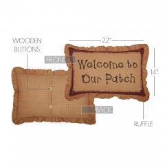 90495-Landon-Welcome-to-Our-Patch-Farmhouse-Decorative-Throw-Pillow-14x22-Inch-Autumn-Fall-Harvest-Seasonal-Accent-Cushion-2-PC-Bundle-image-4
