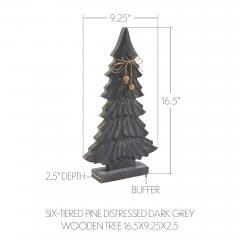 90072-Six-Tiered-Pine-Distressed-Dark-Grey-Wooden-Tree-16.5x9.25x2.5-image-3