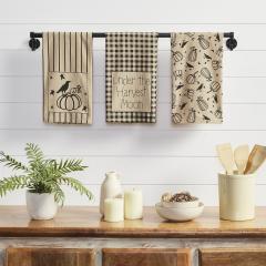 90502-Raven-Harvest-Cotton-Kitchen-Dish-Towel-Set-of-3-Absorbent-Fall-Decor-Hand-Towels-19x28-6-PC-Bundle-image-3
