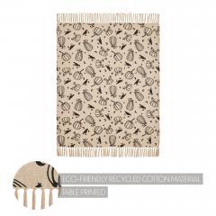 90503-VHC-Brands-Raven-Harvest-Farmhouse-Black-Tan-Plaid-Woven-Cotton-Throw-Blanket-50x60-2-PC-Bundle-image-2