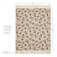 90503-VHC-Brands-Raven-Harvest-Farmhouse-Black-Tan-Plaid-Woven-Cotton-Throw-Blanket-50x60-2-PC-Bundle-image-5